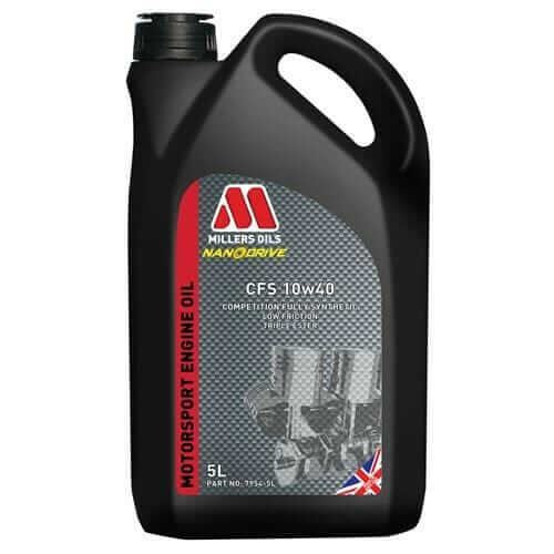 Millers Competition Fully Synthetic CFS 10w-40 Engine Oil 5L