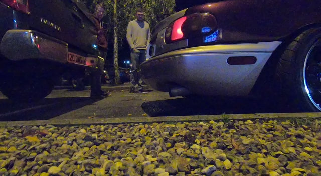 Load video: Mazda Mx-5 popping big flames and making noise.